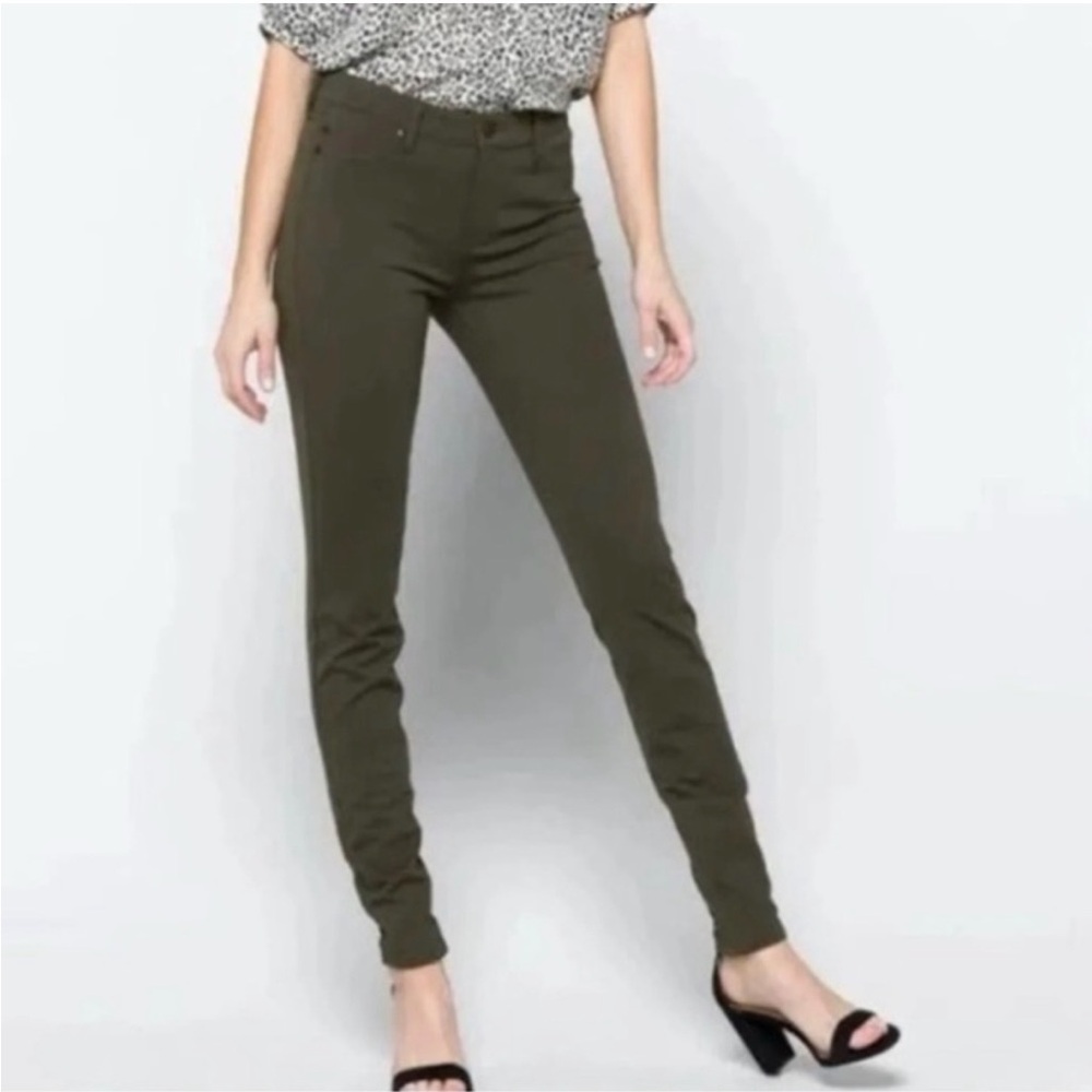 Liverpool 6/28 Peat Green Pants Stretch Skinny Fit‎ XM2015BBV1